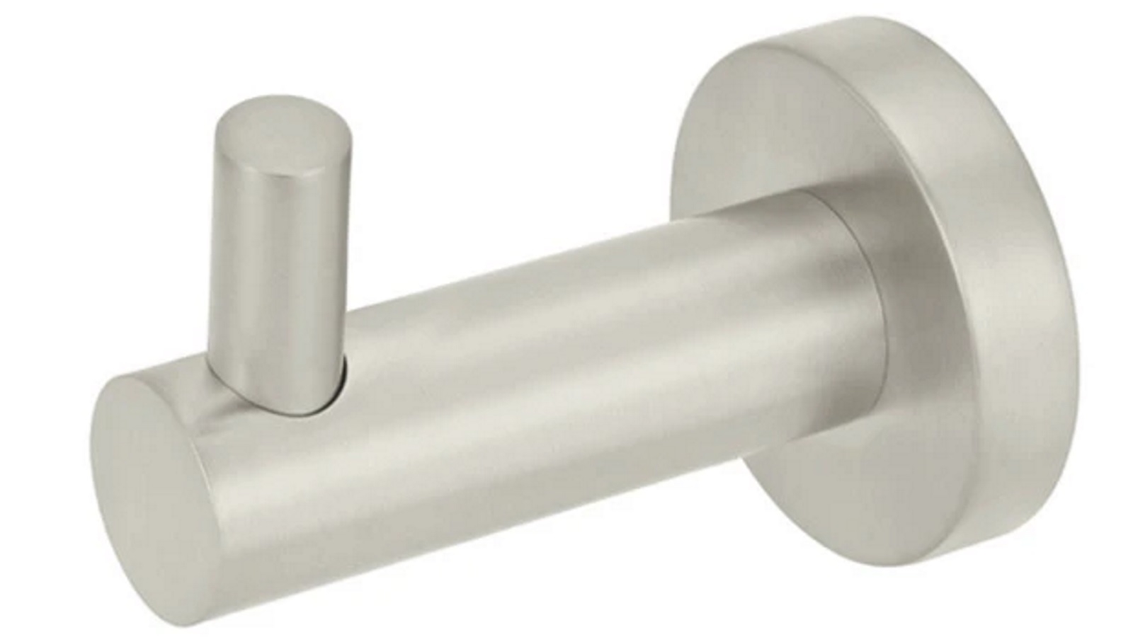 Meir Round Robe Hook - Brushed Nickel