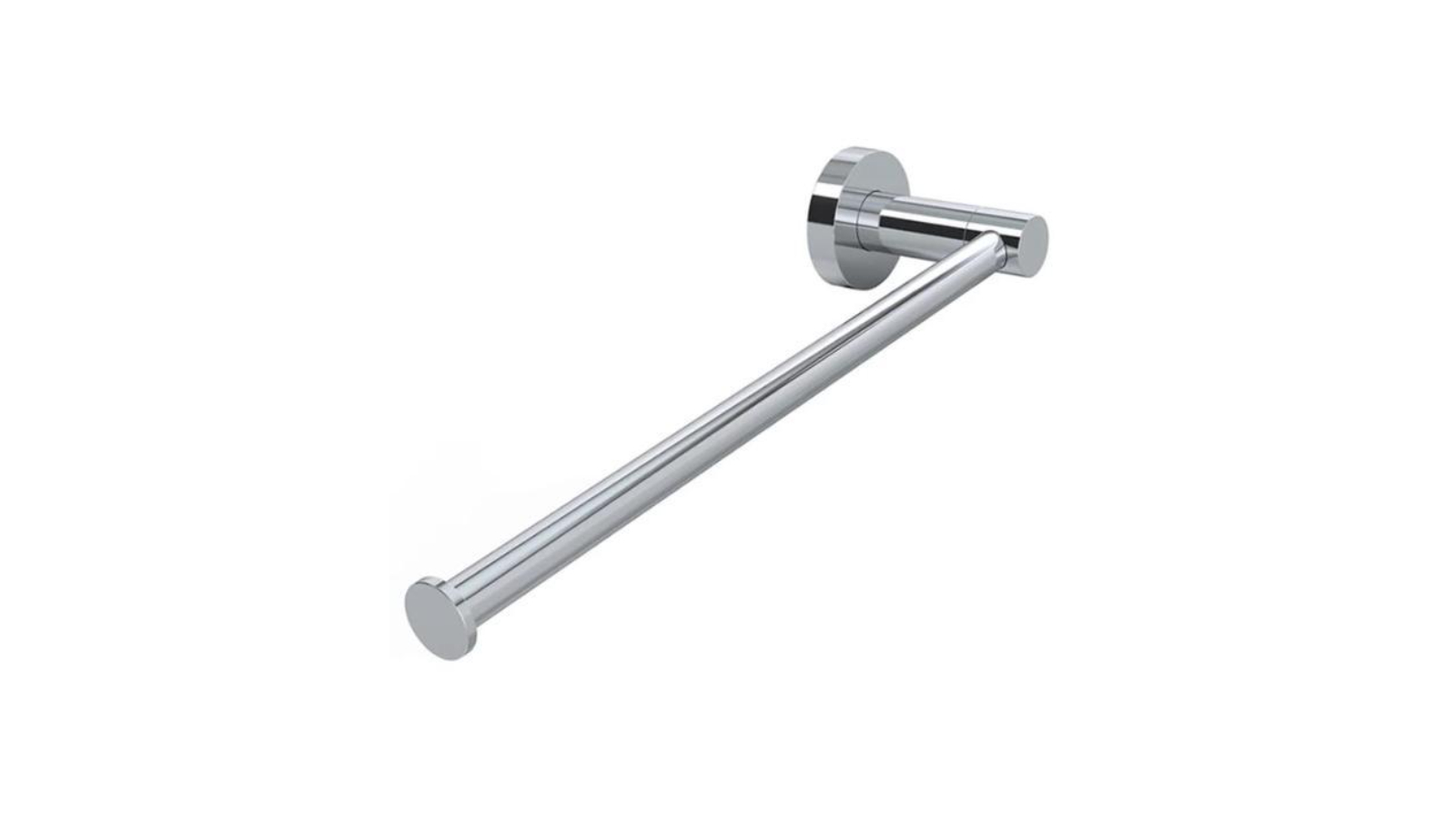 Meir Round Guest Towel Rail - Chrome