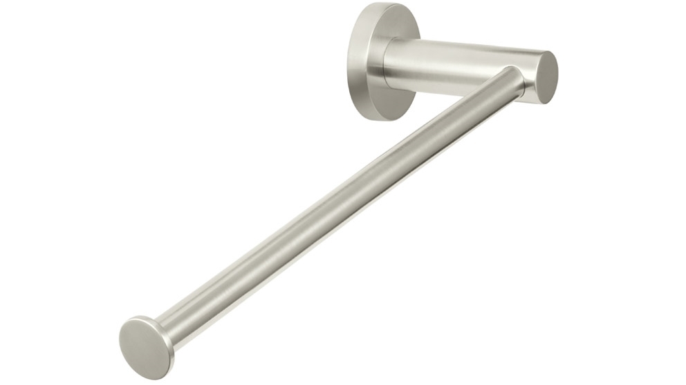 Meir Round Guest Towel Rail - PVD Brushed Nickel