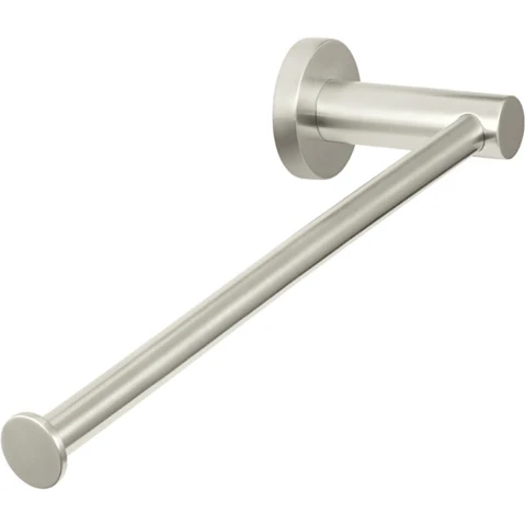 Meir Round Guest Towel Rail - PVD Brushed Nickel
