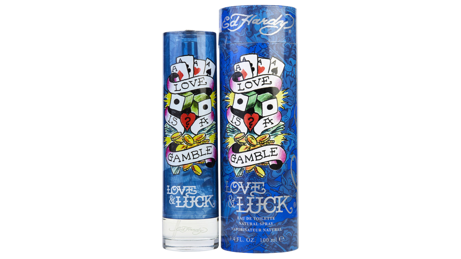 Ed Hardy Love and Luck by Ed Hardy EDT Spray 100ml Harvey Norman