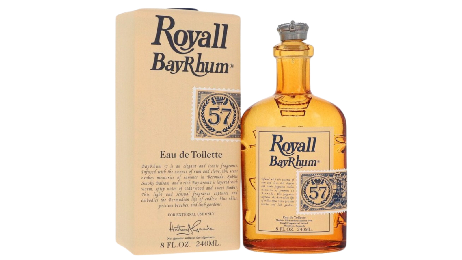 Royall Fragrance Bay Rhum 57 Eau De Toilette - 240ml
