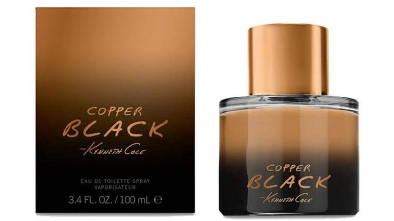 Kenneth Cole Copper Black Eau De Toilette Spray - 100ml