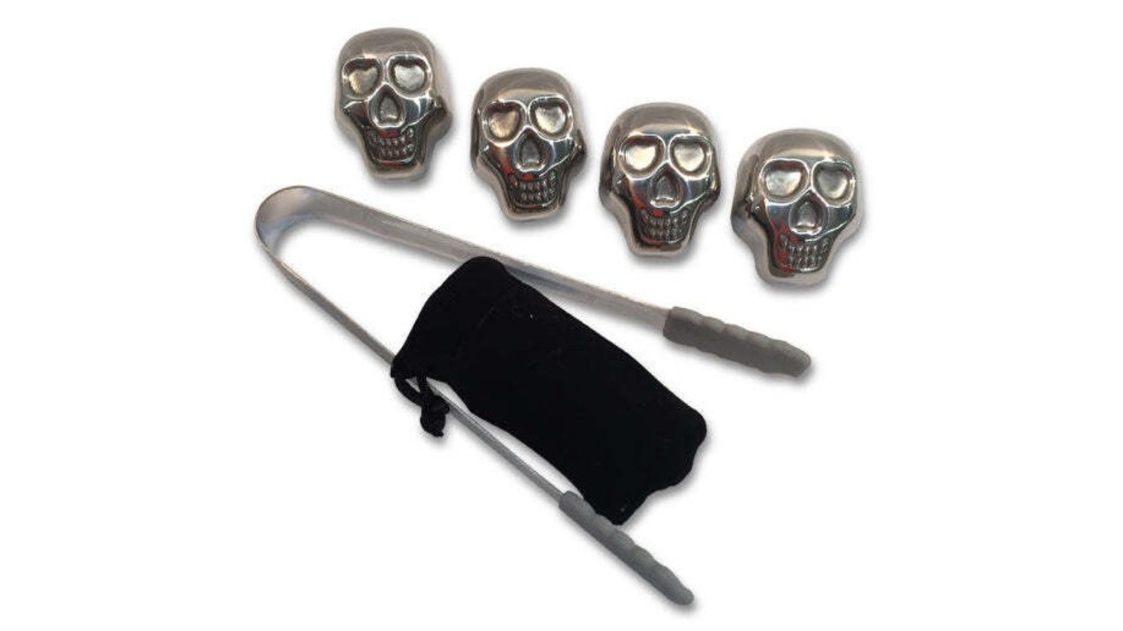 Men's Republic Piece Skull Ice Cubes 4 Piece Harvey Norman