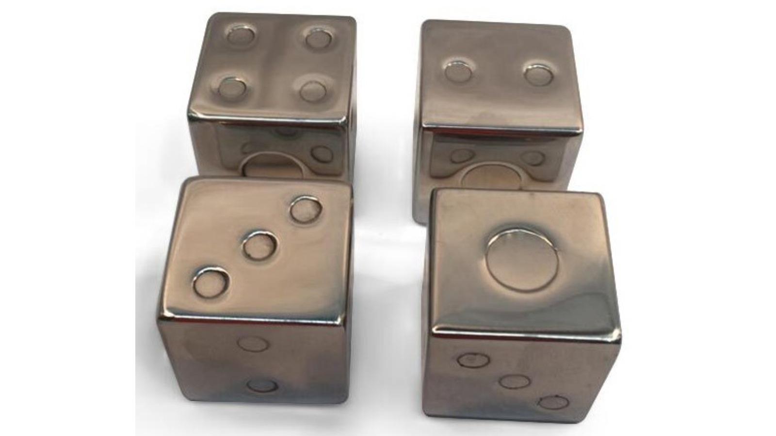 Men's Republic Piece Dice Ice Cubes 4 Piece Harvey Norman