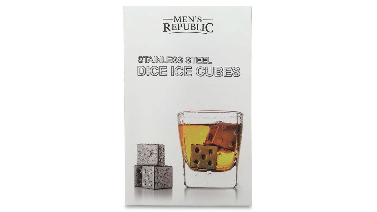 Men's Republic Piece Dice Ice Cubes 4 Piece Harvey Norman