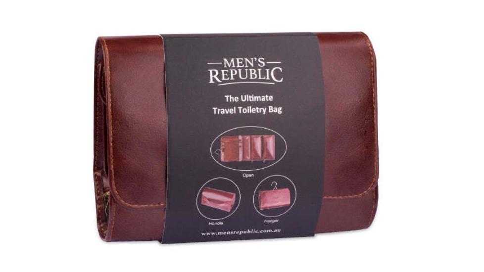 harvey norman men's toiletry travel bags Mens Republic Travel Toiletry Bag with Hanger