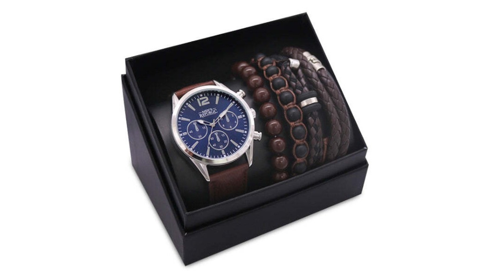 Men's Republic Watch with Bracelet - 5Piece