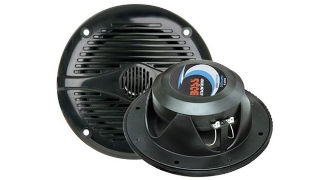 Boss Audio 150 Watts 5-1/4 inch 2-Way Coaxial Marine Speaker - Black