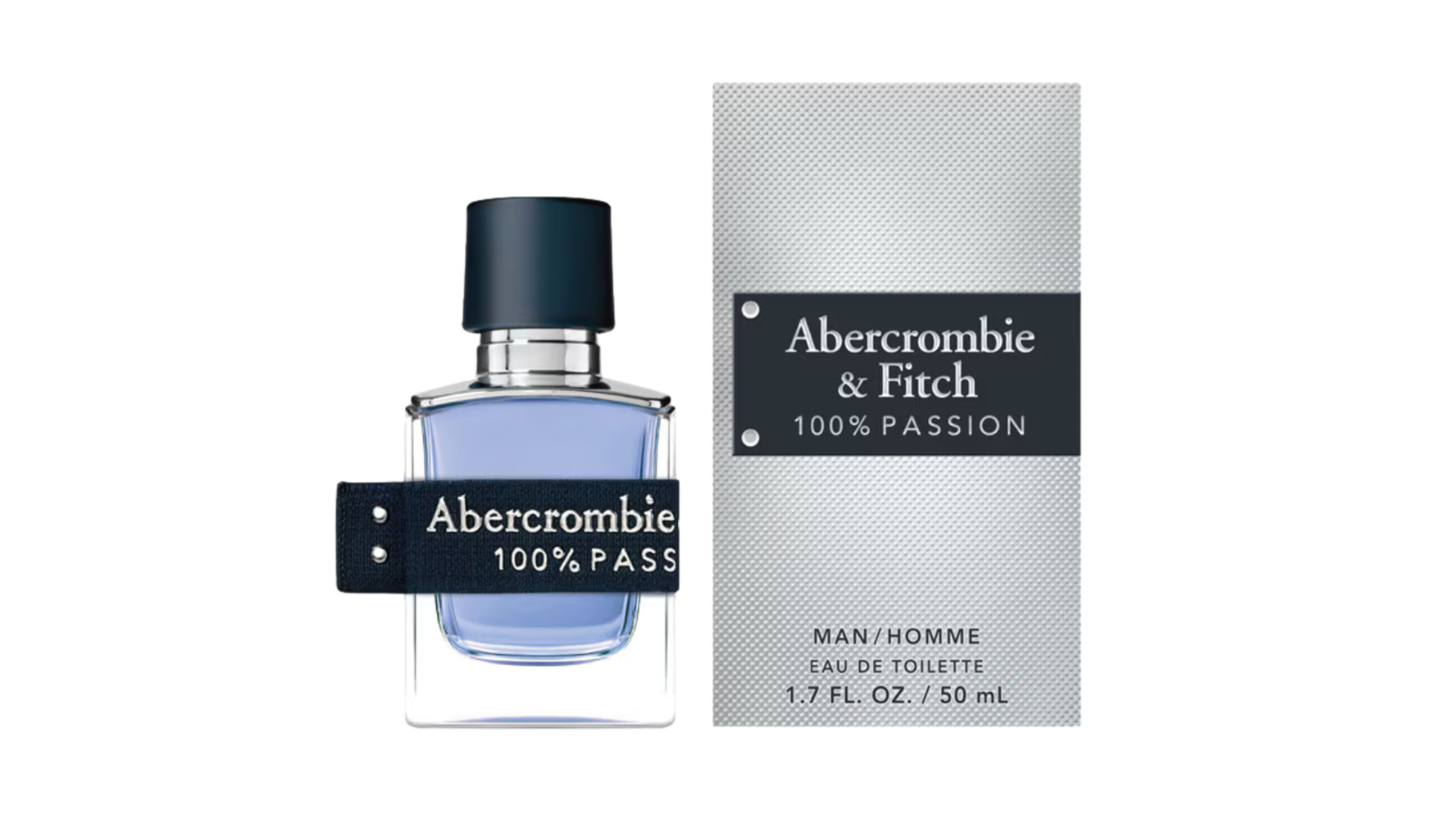 Abercrombie & Fitch 100 Percent Passion Man EDT Spray - 50ml
