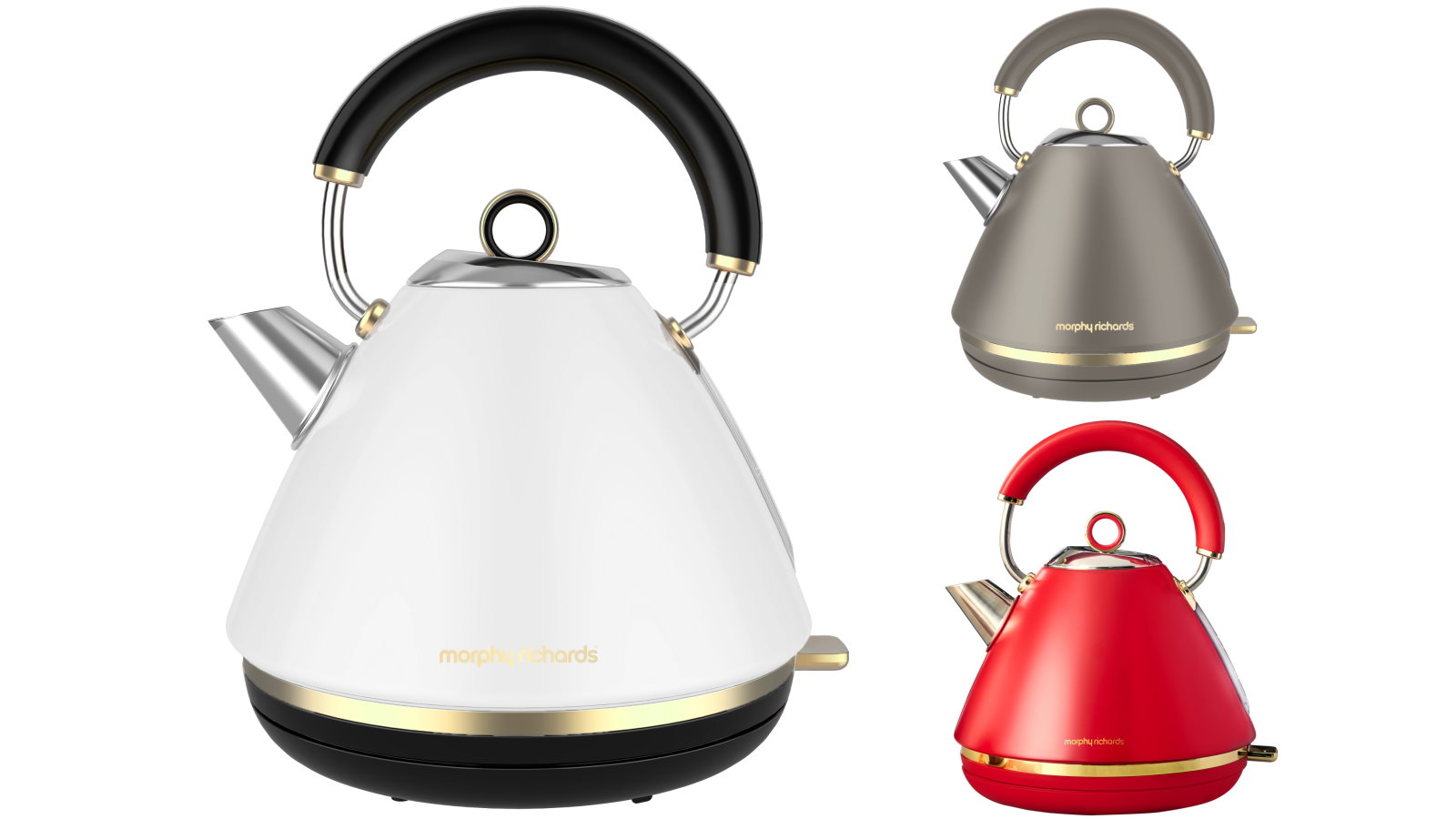 Morphy Richards Ascend Soft Gold 1.5L Kettle