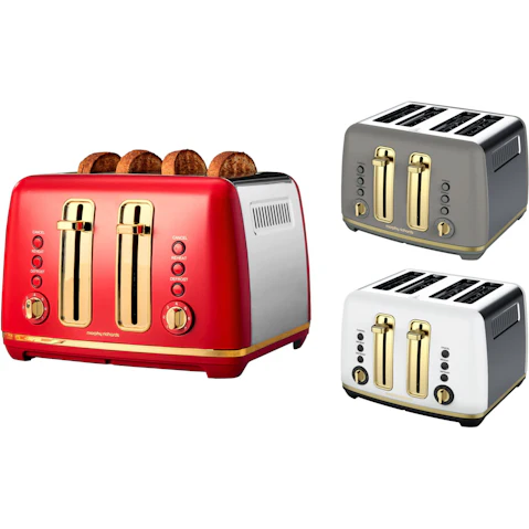 Morphy Richards Ascend Soft Gold 4 Slice Toaster