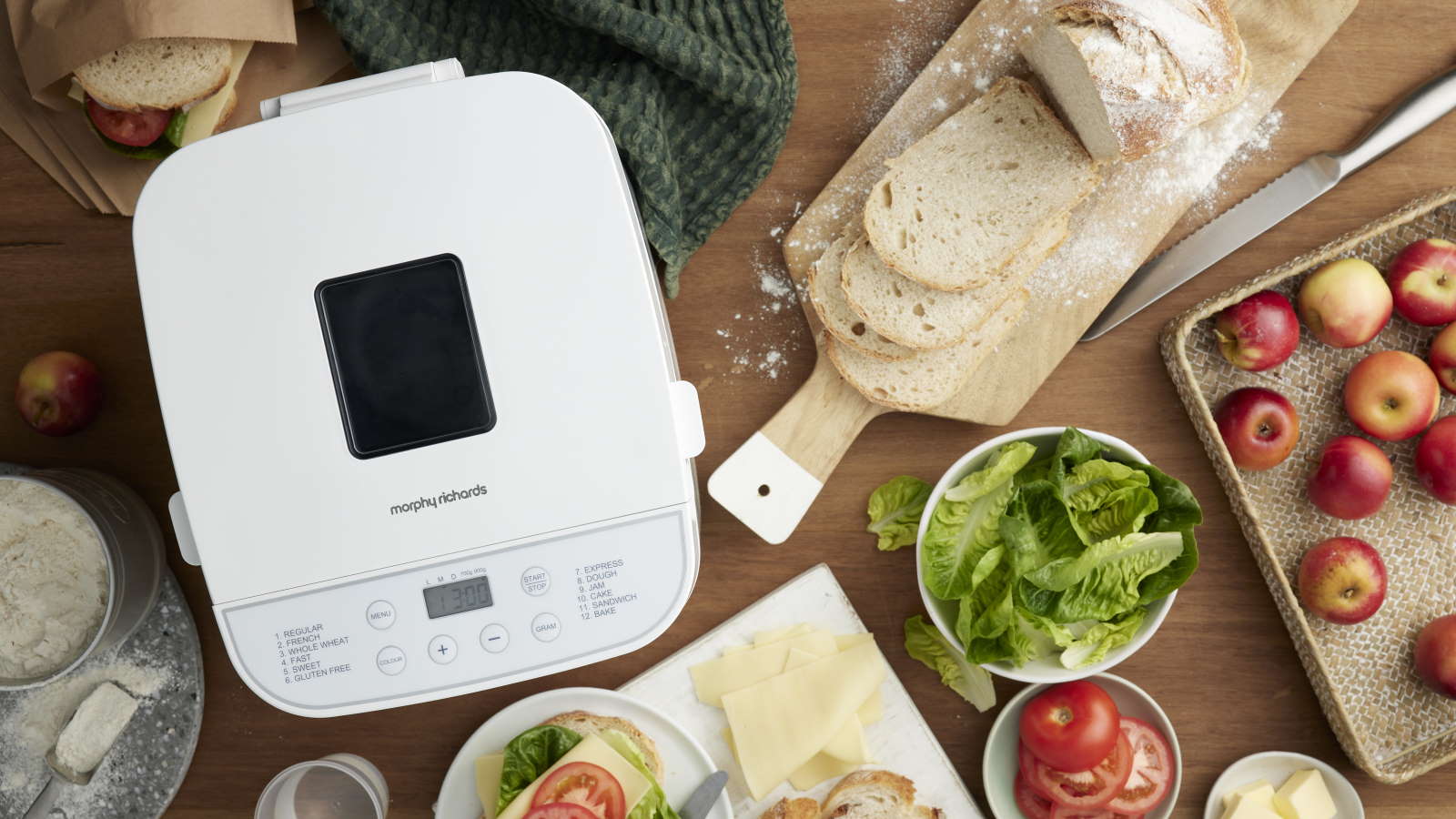 Morphy Richards Compact Bread Maker White Harvey Norman