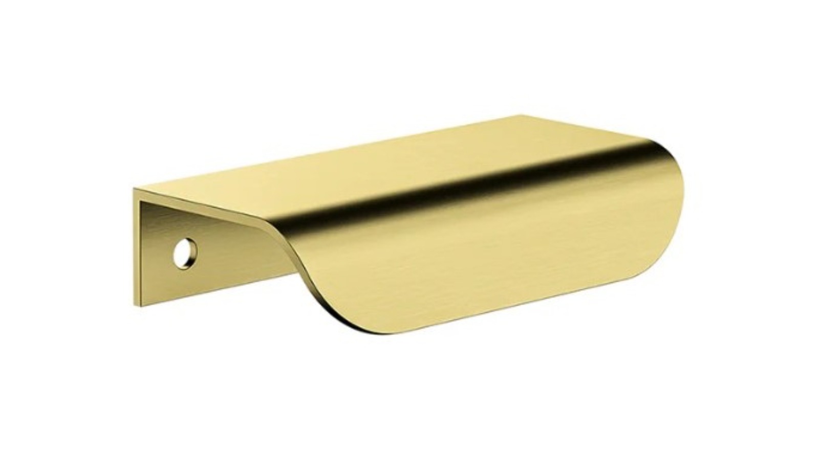 Meir Oppen 75mm Edge-Pull Cabinet Handle - Tiger Bronze