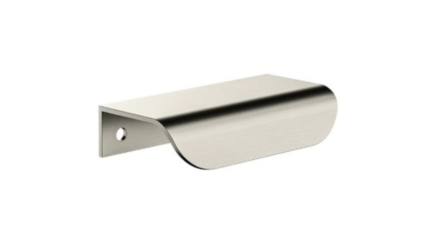 Meir Oppen 75mm Edge-Pull Cabinet Handle - Brushed Nickel