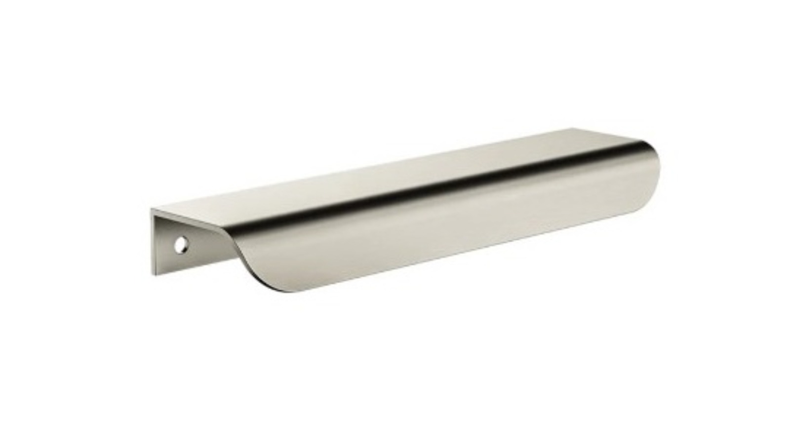 Meir Oppen 150mm Edge-Pull Cabinet Handle - Brushed Nickel