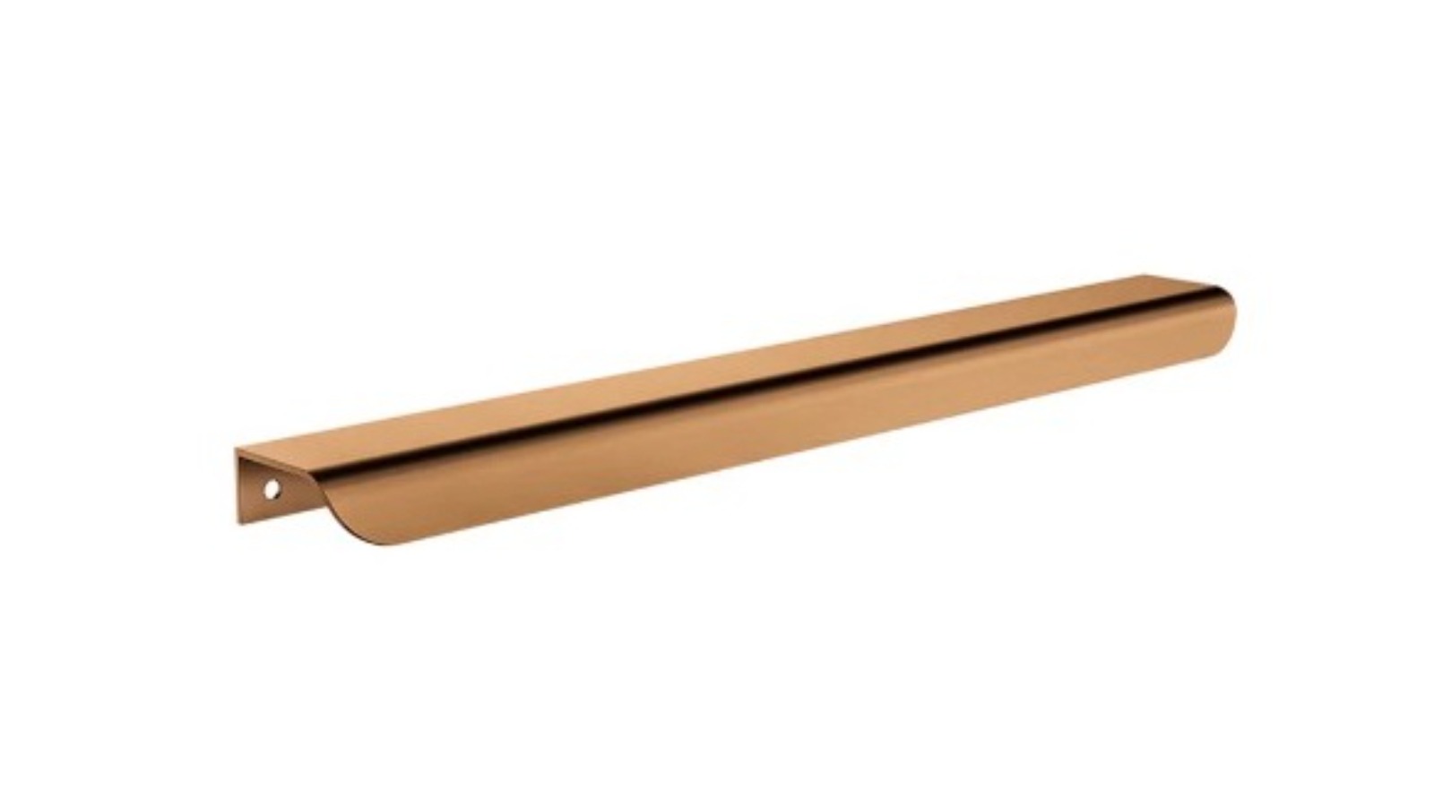 Meir Oppen 300mm Edge-Pull Cabinet Handle - Lustre Bronze