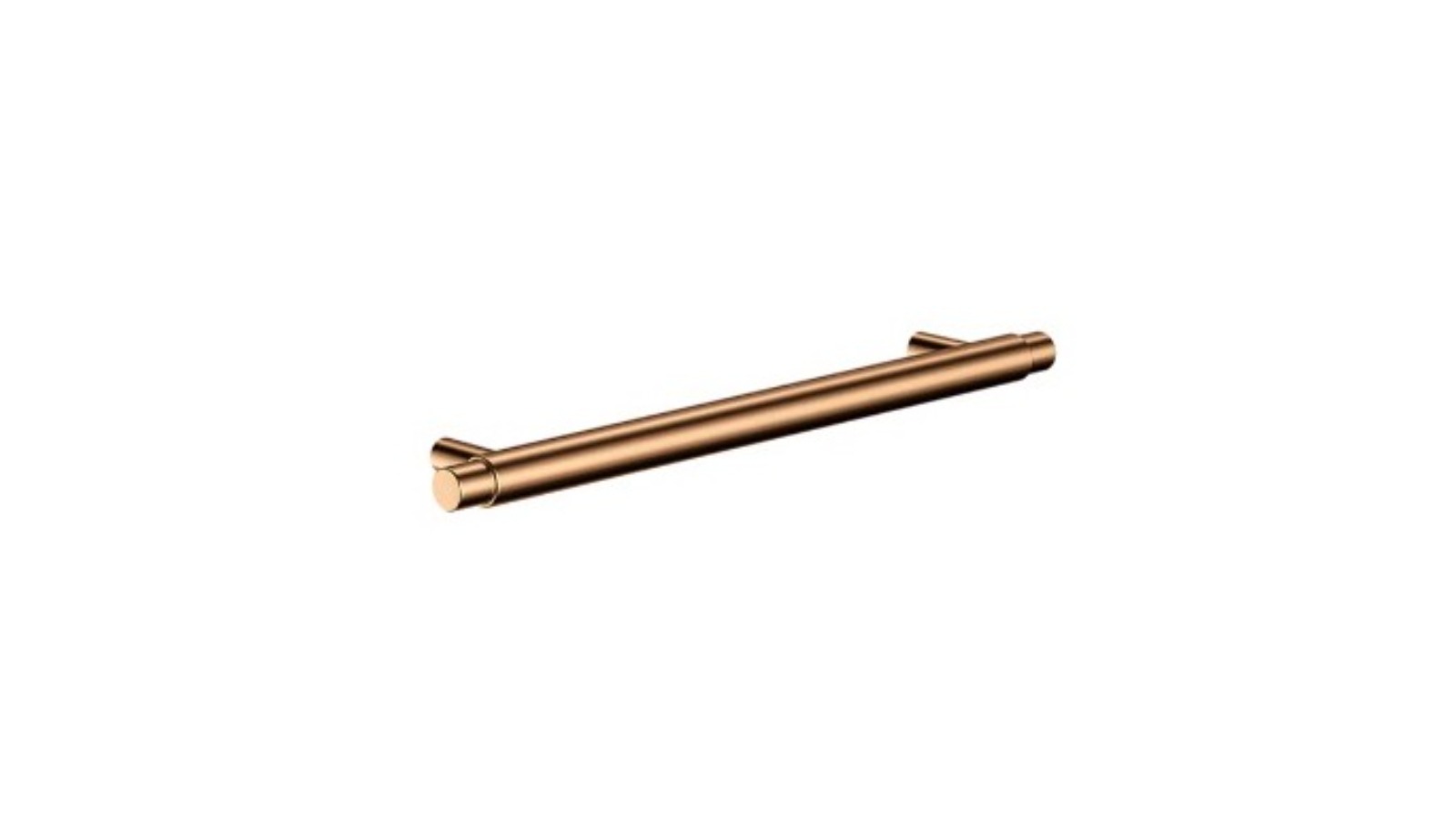 Meir Oppen 200mm Round Pull Cabinet Handle - Lustre Bronze