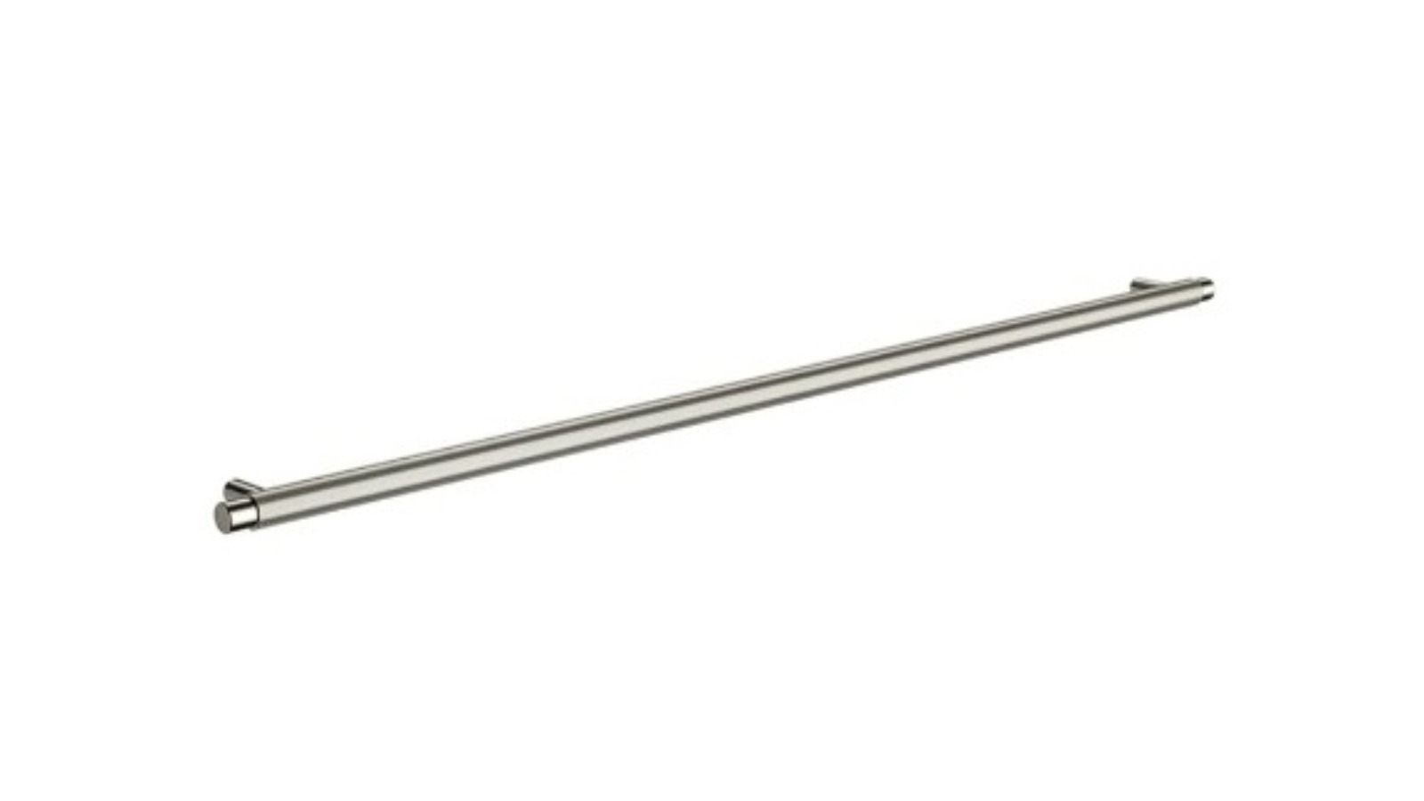 Meir Oppen 520mm Round Pull Linear Knurled Cabinet Handle - Brushed Nickel