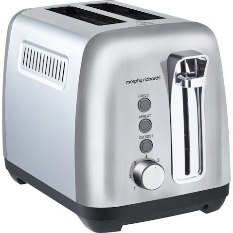 Morphy Richards Equip 2 Slice Toaster - Stainless Steel