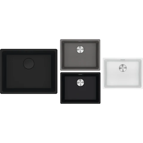 Franke Maris 520mm Single Bowl Flushmount Sink