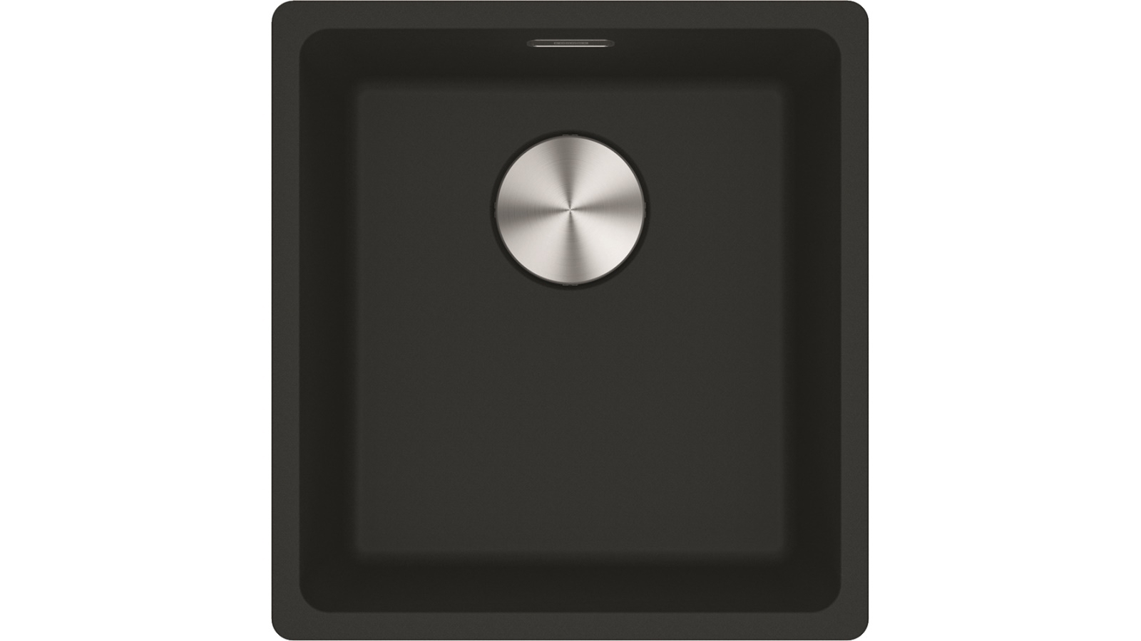 Franke Maris 320mm Single Bowl Topmount Sink (Matte Black) with Extension Drain
