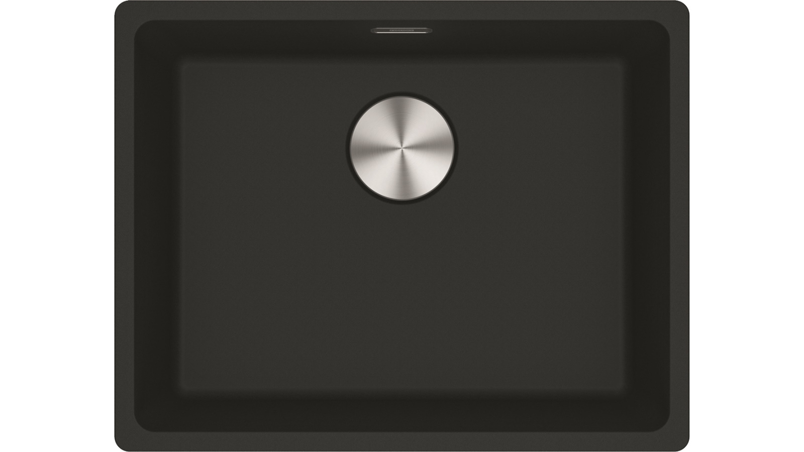 Franke Maris 520mm Single Bowl Topmount Sink (Matte Black) with Extension Drainer