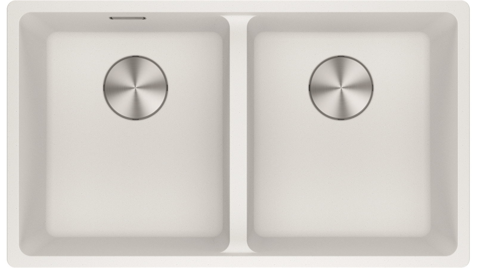 Franke Maris Double Bowl Topmount Sink - Polar White