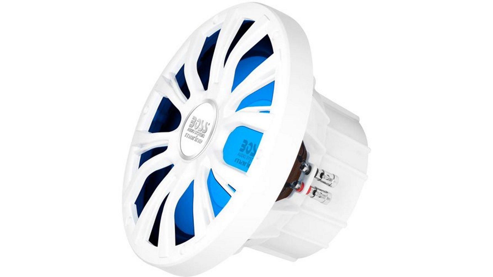 Boss Audio MRGB10W 10-inch Marine Subwoofer 800W Max Multi-Color RGB