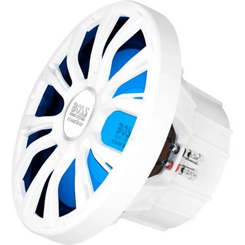 Boss Audio MRGB10W 10-inch Marine Subwoofer 800W Max Multi-Color RGB