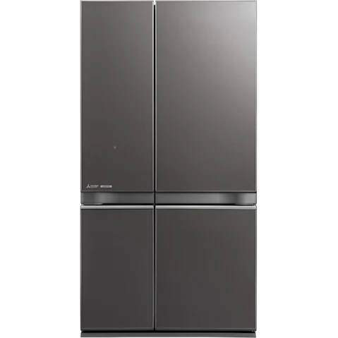 Mitsubishi Electric 635L L4 Series French Door Fridge - Dark Silver