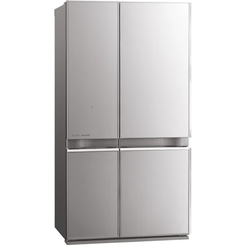 Mitsubishi Electric 635L L4 Series French Door Fridge - Argent Silver