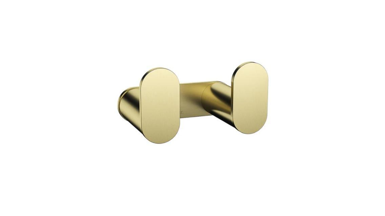 Meir Curvae Double Robe Hook - Tiger Bronze