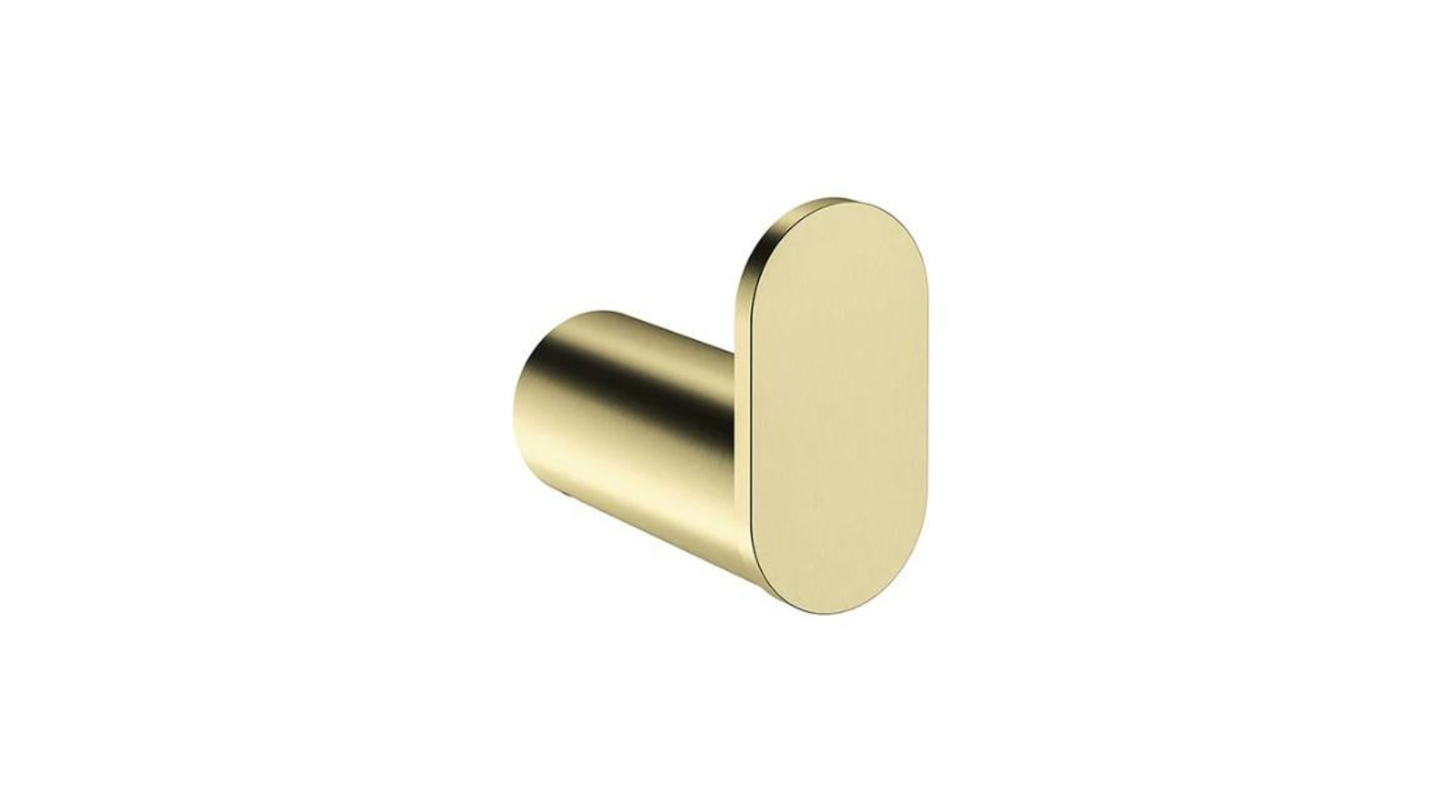 Meir Curvae Single Robe Hook - Tiger Bronze