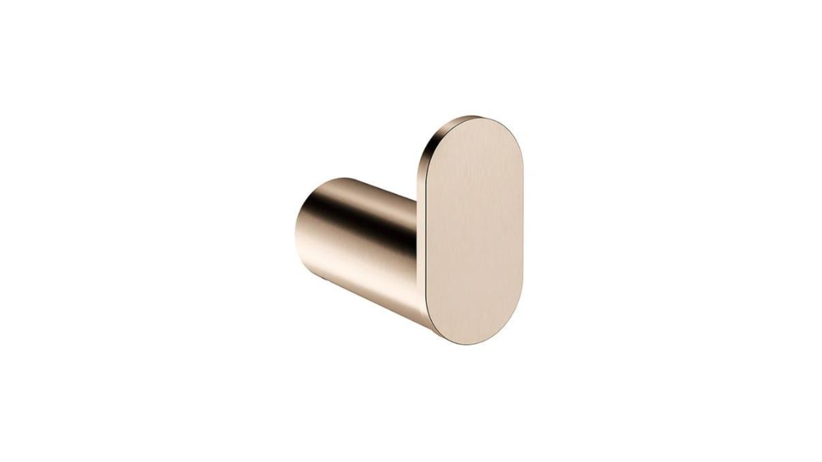 Meir Curvae Single Robe Hook - Champagne