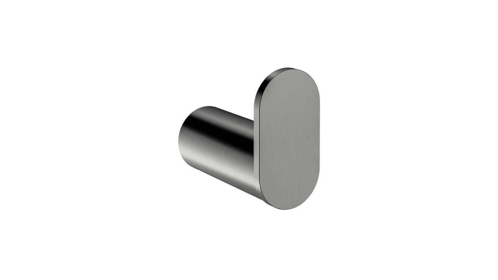 Meir Curvae Single Robe Hook - Shadow