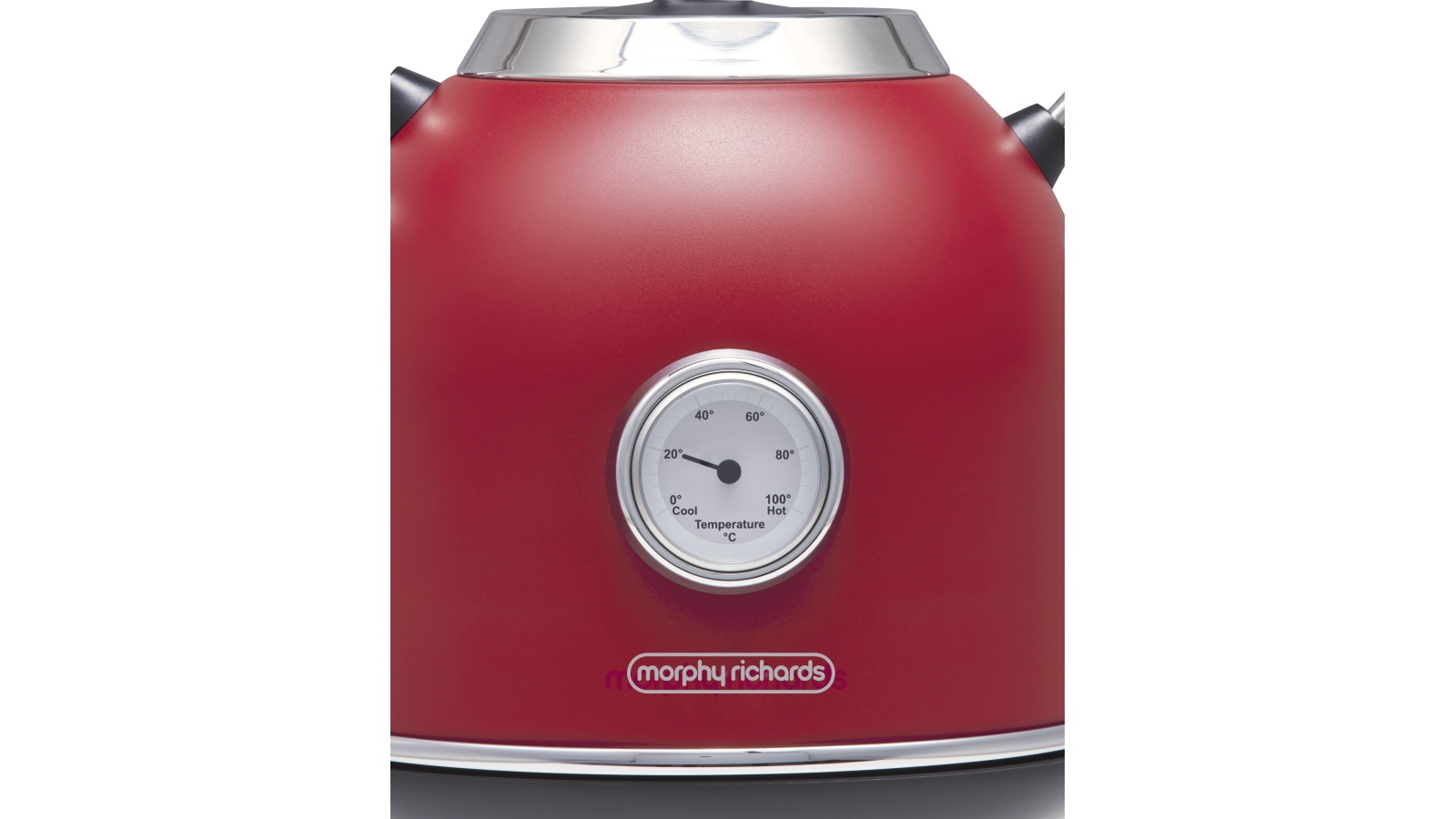 morphy richards coffee machine red