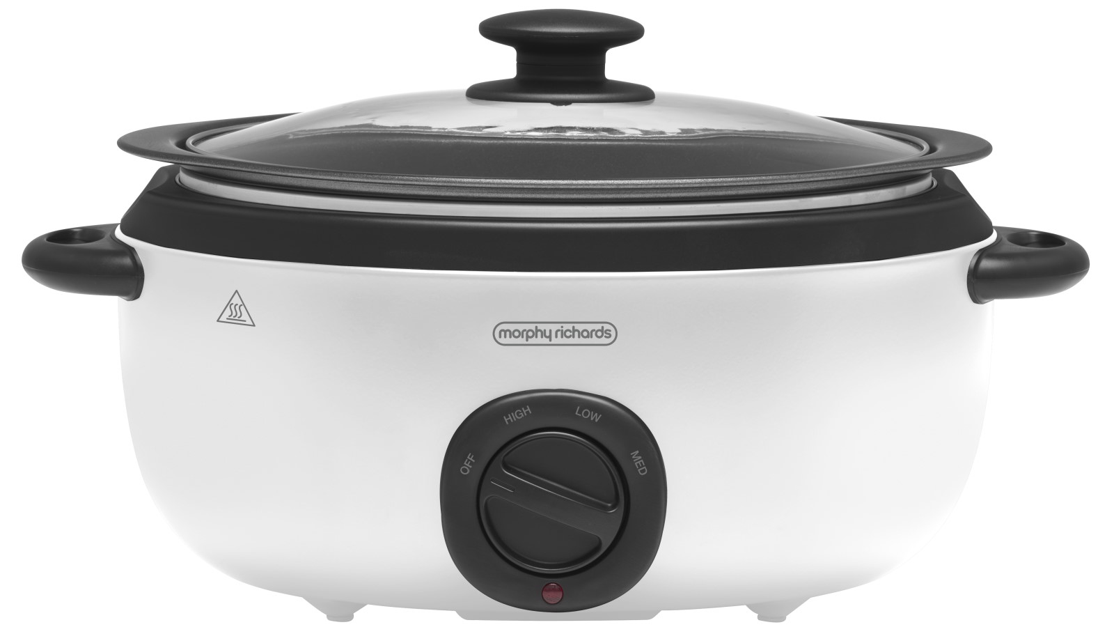 Morphy Richards 6.5L Sear and Stew Slow Cooker - White