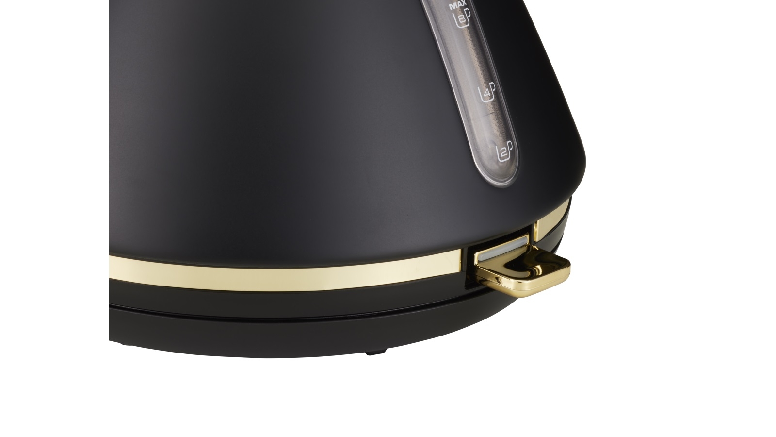 Morphy Richards Ascend Soft Gold Kettle Black Harvey Norman
