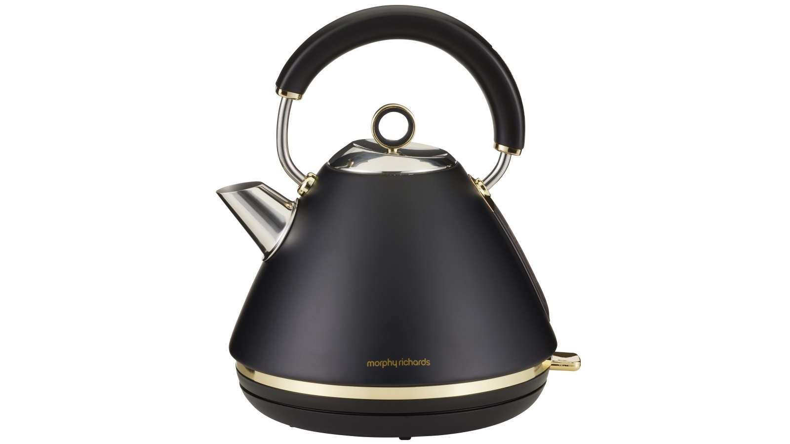 Morphy Richards Ascend Soft Gold Kettle Black Harvey Norman