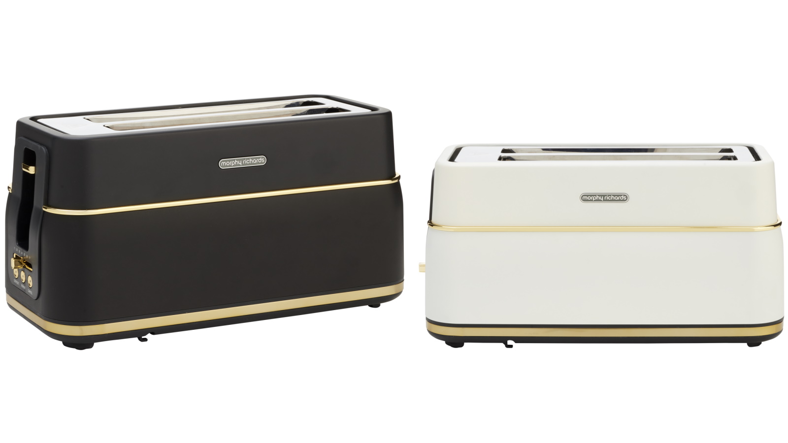 Morphy Richards Signature Soft Gold 4 Slice Long Slot Toaster