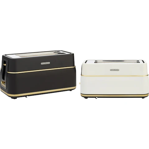 Morphy Richards Signature Soft Gold 4 Slice Long Slot Toaster