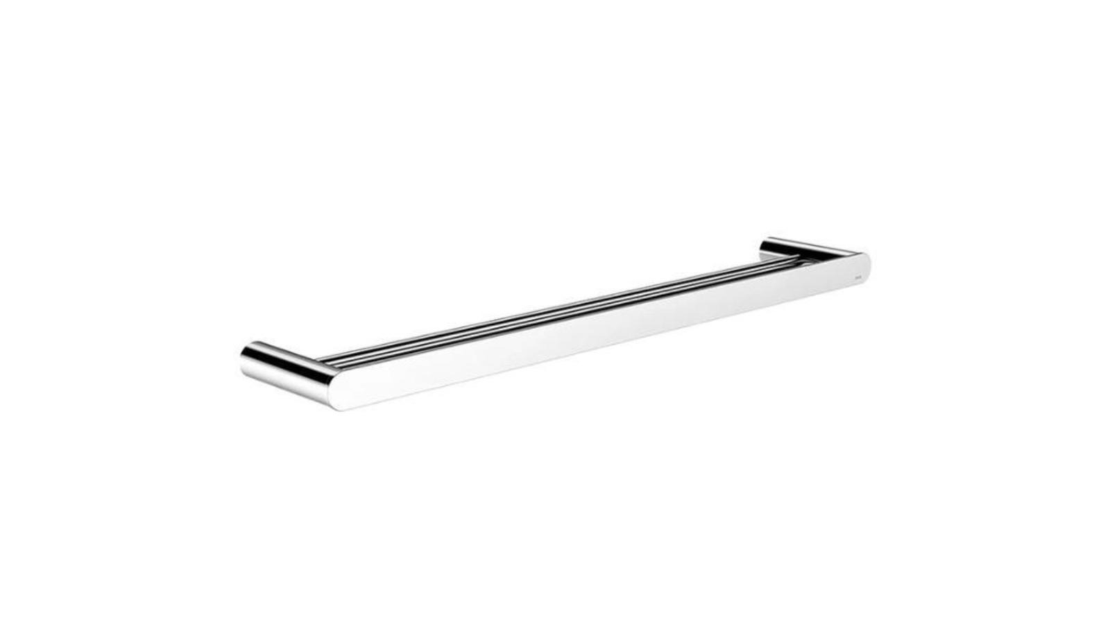 Meir Curvae 600mm Double Towel Rail - Chrome