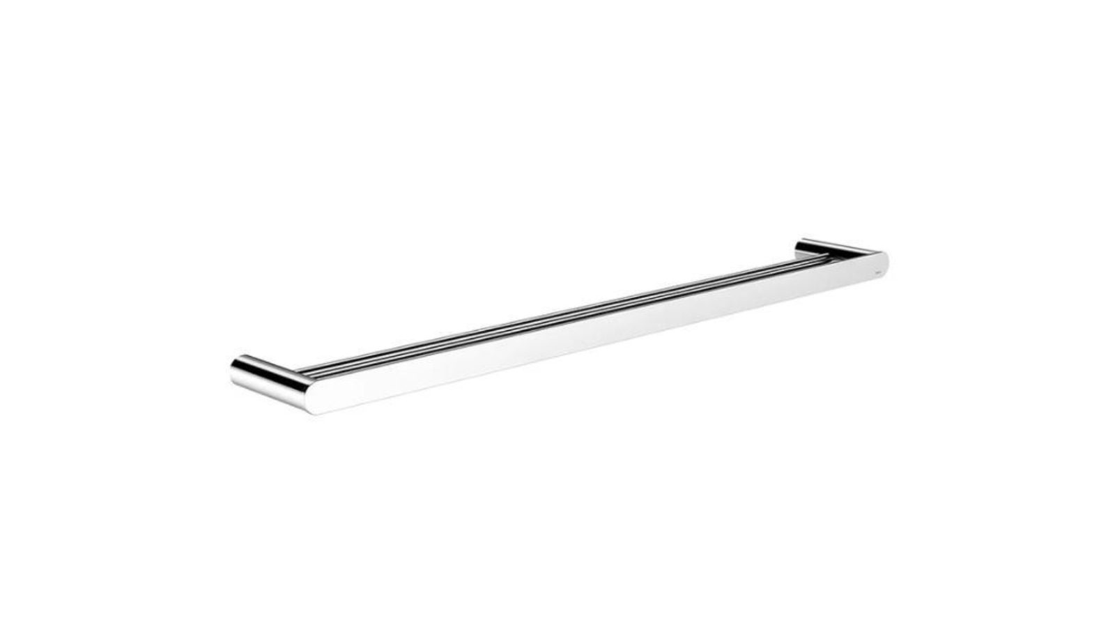 Meir Curvae 800mm Double Towel Rail - Chrome