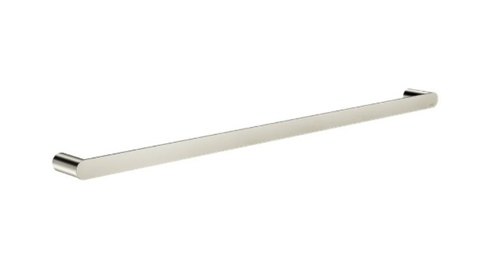 Meir Curvae 800mm Single Towel Rail - Brushed Nickel