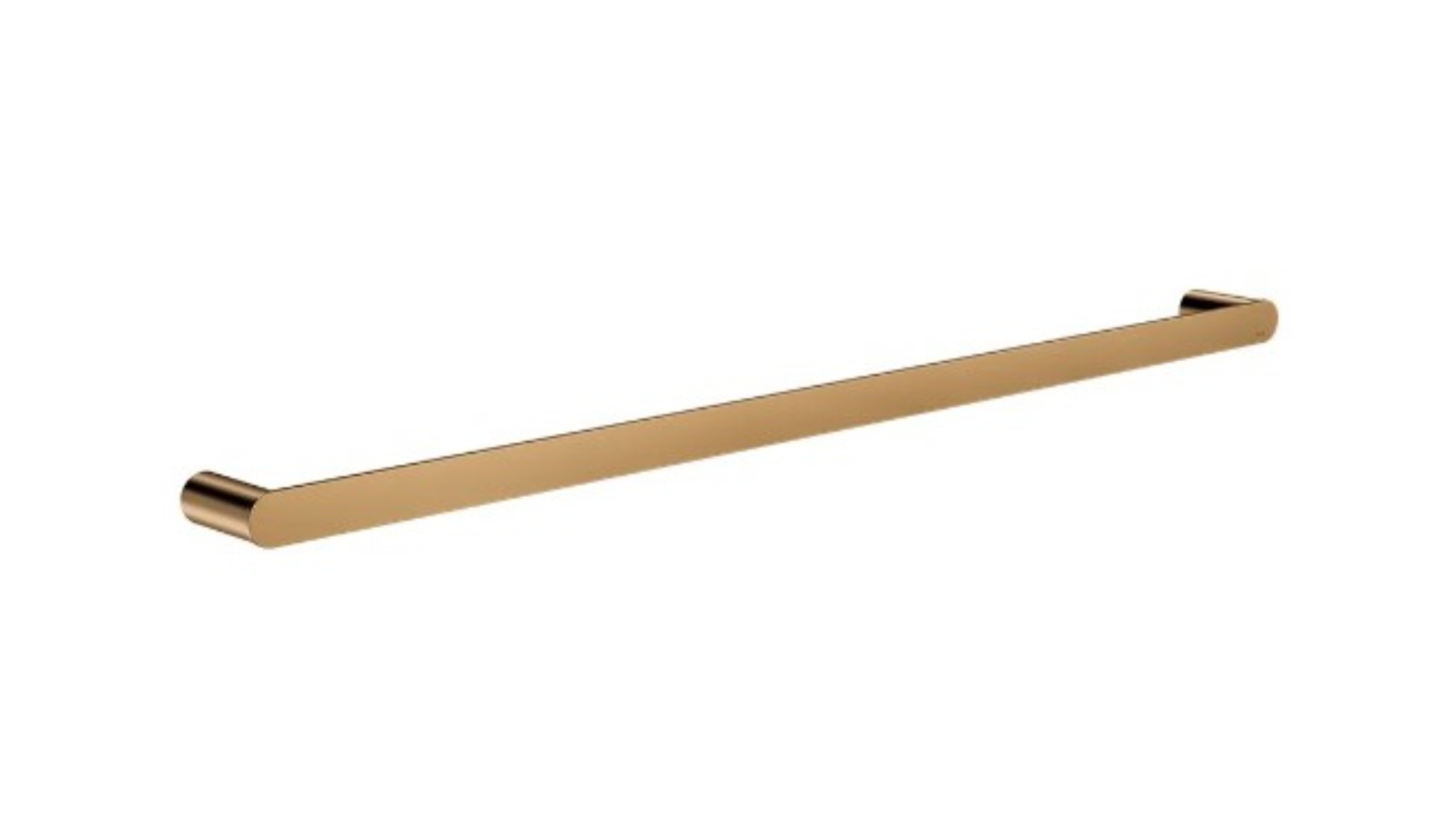 Meir Curvae 800mm Single Towel Rail - Lustre Bronze