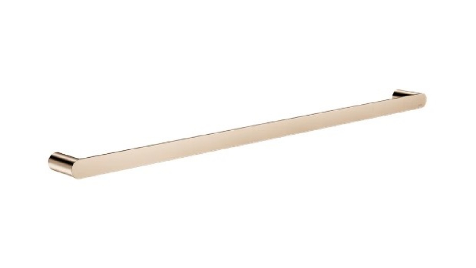 Meir Curvae 800mm Single Towel Rail - Champagne