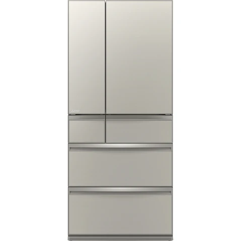 Mitsubishi Electric 700L WX Serires Multi Drawer French Door Fridge - Argent Silver