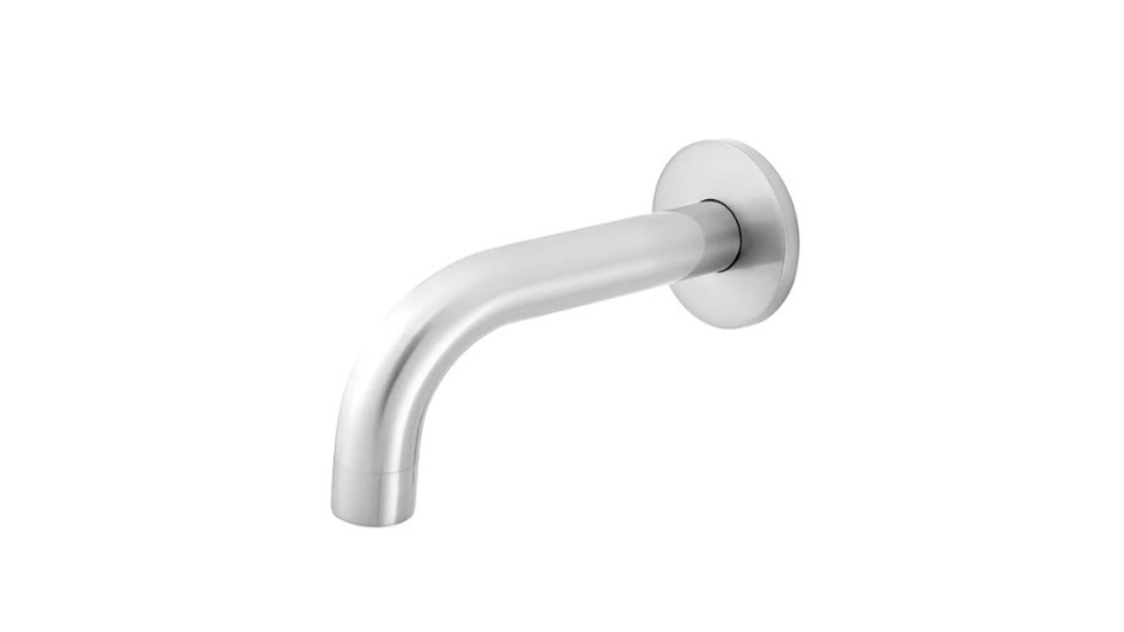 Meir Universal Round Curved Spout 130mm - Chrome 