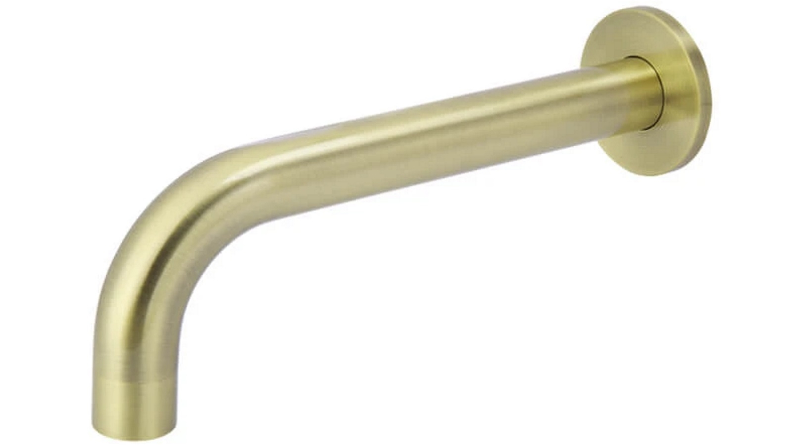 Meir Round Curved Spout - Tiger Bronze Gold